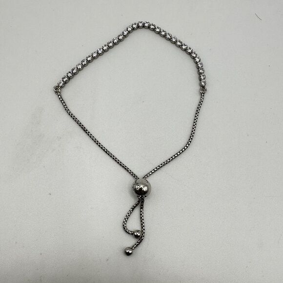 Pandora Rhinestone and adjustable tennis bracelet! - Picture 5 of 13